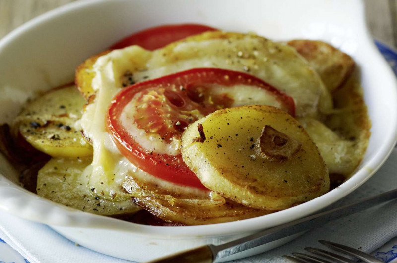 Recette Gratin Aux Pommes De Terre Et Aux Tomates