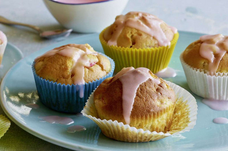 Recette Muffins à La Rhubarbe