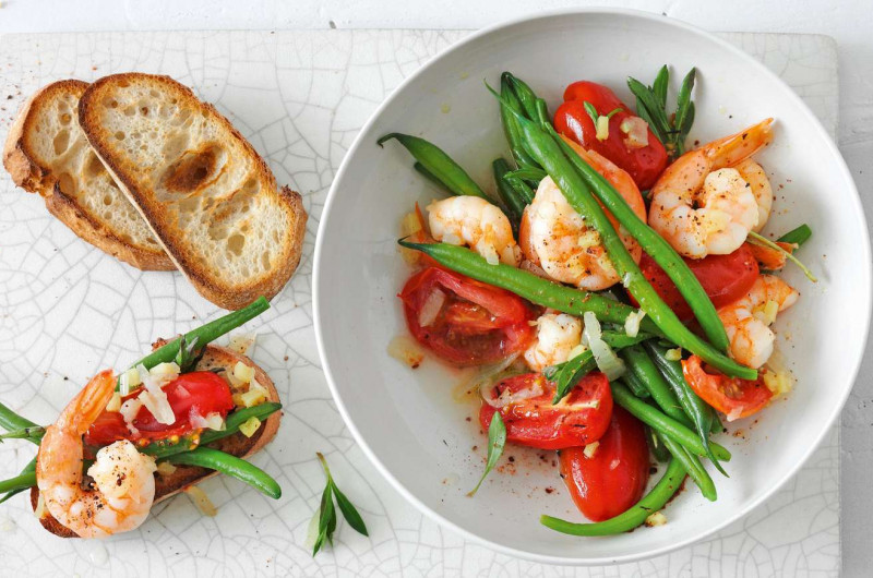 Recette Rago T De Crevettes Aux Tomates