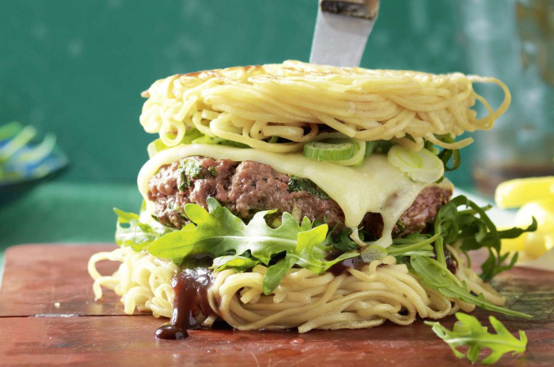 Recette Mie Noodles Burger